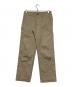 COMME des GARCONS HOMME（コムデギャルソン オム）の古着「ブリーチデザインパンツ」｜ベージュ