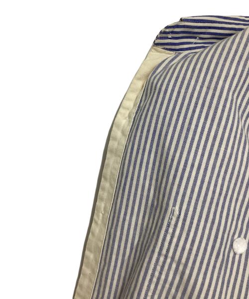 POLO RALPH LAUREN（ポロ・ラルフローレン）POLO RALPH LAUREN (ポロ・ラルフローレン) ストライプシャツ ブルー×ホワイト サイズ:XLの古着・服飾アイテム