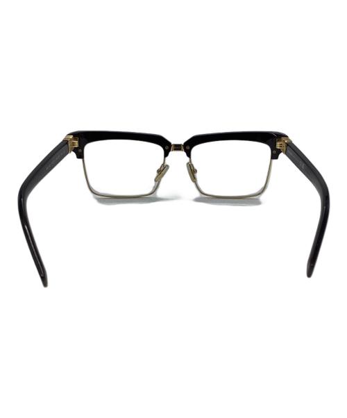 MIU MIU（ミュウミュウ）MIU MIU (ミュウミュウ) ランウェイ スクエア サーモントブロウ メガネ ブラック サイズ:54□17-1AB08Nの古着・服飾アイテム