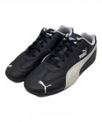 PUMAプーマ）の古着「SPEEDCAT LTHR」｜ブラック×ホワイト