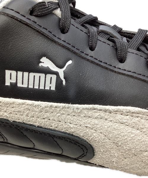 PUMA（プーマ）PUMA (プーマ) SPEEDCAT LTHR ブラック×ホワイト サイズ:US8.5の古着・服飾アイテム