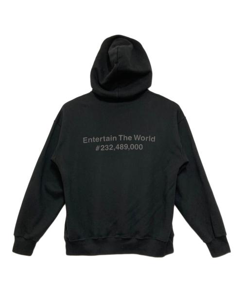 The Ennnoy Professional（ザ エンノイ プロフェッショナル）The Ennnoy Professional (ザ エンノイ プロフェッショナル) NETFLIX (ネットフリックス) プルオーバーパーカー ブラック×レッド サイズ:Lの古着・服飾アイテム