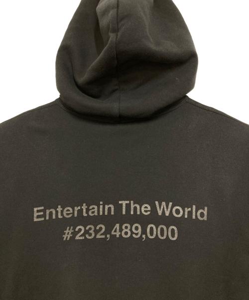 The Ennnoy Professional（ザ エンノイ プロフェッショナル）The Ennnoy Professional (ザ エンノイ プロフェッショナル) NETFLIX (ネットフリックス) プルオーバーパーカー ブラック×レッド サイズ:Lの古着・服飾アイテム