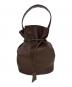 the dilettante（ザ・ディレッタント）の古着「バケツ型ハンドバッグ」｜ブラウン
