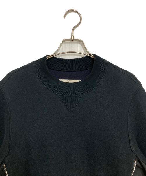 sacai（サカイ）sacai (サカイ) Sponge Sweat MA-1 Dress ネイビー×ブラック サイズ:3の古着・服飾アイテム