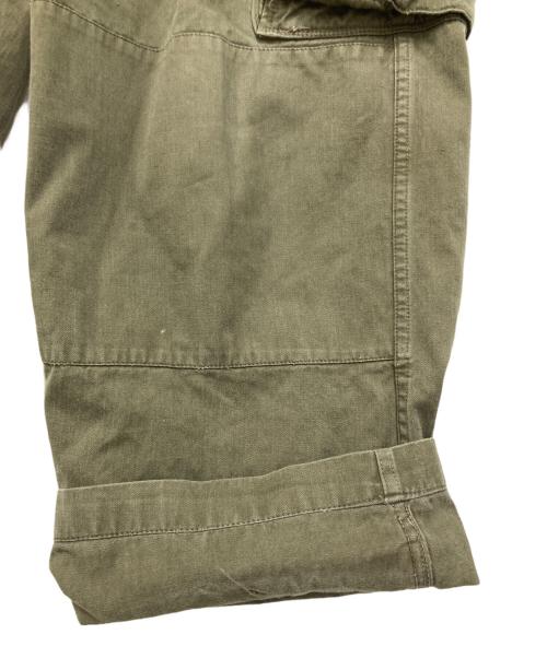 French Army（フランス軍）French Army (フレンチアーミー) M-47 後期型 カーゴパンツ オリーブ サイズ:13の古着・服飾アイテム