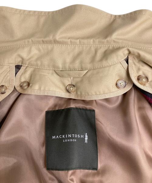 MACKINTOSH LONDON（マッキントッシュ ロンドン）MACKINTOSH LONDON (マッキントッシュ ロンドン) ライナー付きトレンチコート ベージュ サイズ:38の古着・服飾アイテム