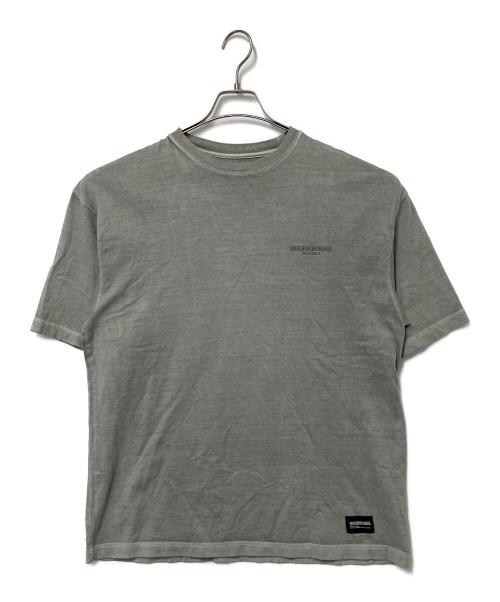NEIGHBORHOOD（ネイバーフッド）NEIGHBORHOOD (ネイバーフッド) PIGMENT DYED CREWNECK SS グレー サイズ:Mの古着・服飾アイテム