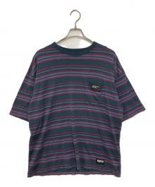NEIGHBORHOOD（ネイバーフッド）の古着「BORDER CREWNECK-P SS / SAXE/ボーダークルーネック ピーエスエス/サックス」｜ネイビー