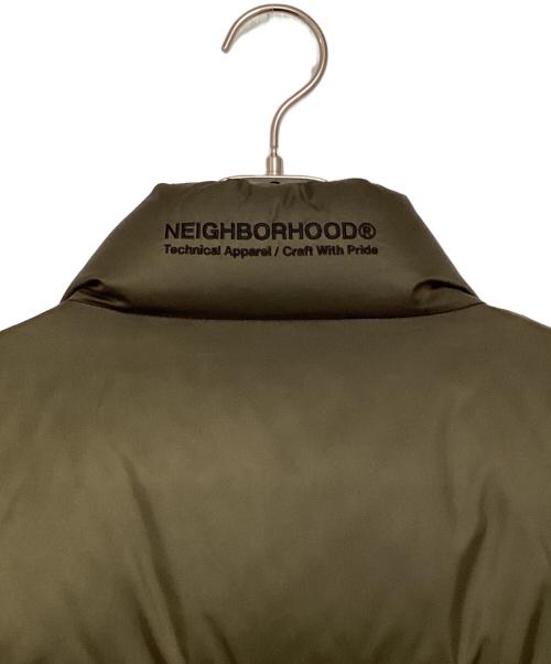NEIGHBORHOOD（ネイバーフッド）NEIGHBORHOOD (ネイバーフッド) Down JK . PE ダウンジャケット カーキ サイズ:Mの古着・服飾アイテム