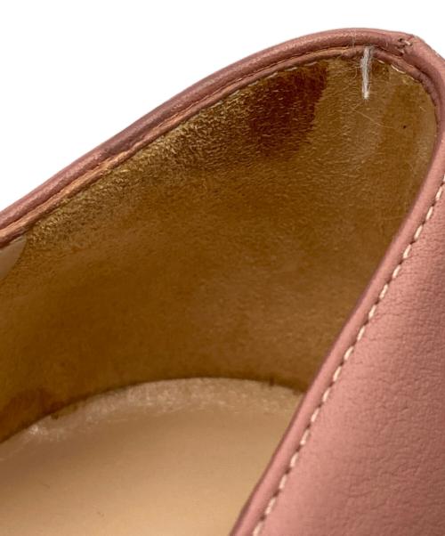 GUCCI（グッチ）GUCCI (グッチ) ホースビットレザーローファー ピンク サイズ:36の古着・服飾アイテム