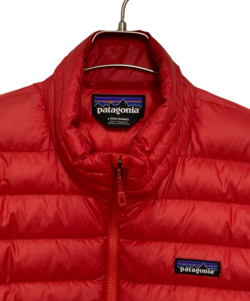 Patagonia（パタゴニア）Patagonia (パタゴニア) ダウンセーター レッド サイズ:Lの古着・服飾アイテム