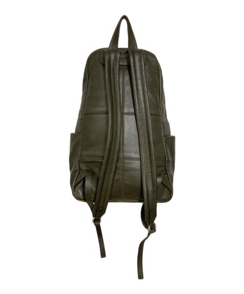 aniary（アニアリ）aniary (アニアリ) レザーデイパック オリーブの古着・服飾アイテム