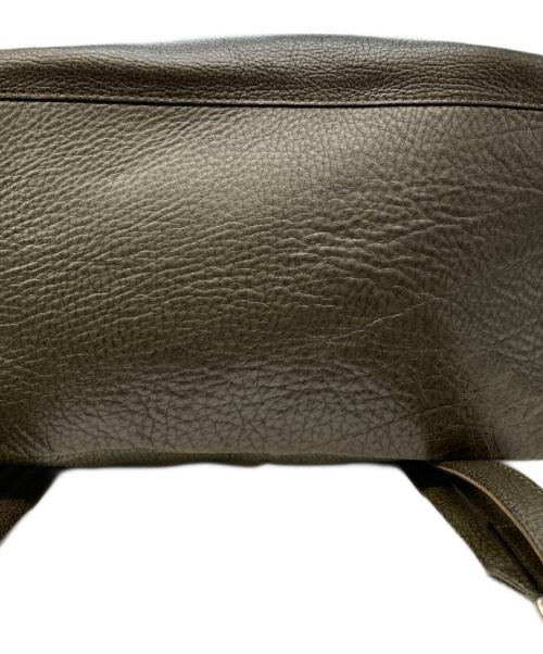 aniary（アニアリ）aniary (アニアリ) レザーデイパック オリーブの古着・服飾アイテム