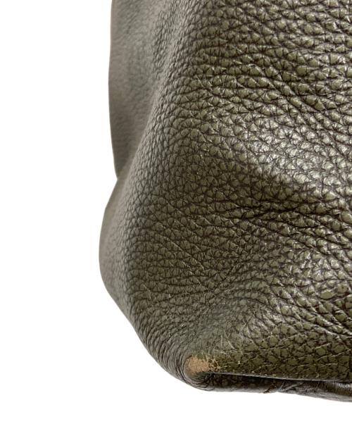 aniary（アニアリ）aniary (アニアリ) レザーデイパック オリーブの古着・服飾アイテム