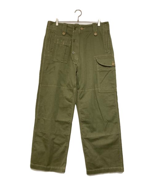 POLO RALPH LAUREN（ポロ・ラルフローレン）POLO RALPH LAUREN (ポロ・ラルフローレン) リラックスフィットサティーンカーゴパンツ グリーン サイズ:32/32の古着・服飾アイテム