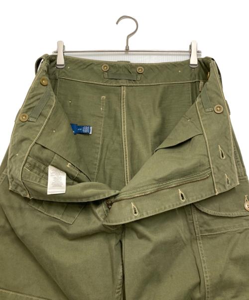 POLO RALPH LAUREN（ポロ・ラルフローレン）POLO RALPH LAUREN (ポロ・ラルフローレン) リラックスフィットサティーンカーゴパンツ グリーン サイズ:32/32の古着・服飾アイテム