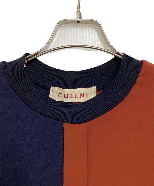 CULLNI（クルニ）CULLNI (クルニ) ドッキングカットソー レッド×ネイビー サイズ:1の古着・服飾アイテム