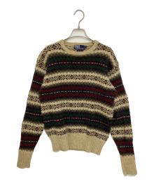 POLO RALPH LAUREN（ポロ・ラルフローレン）の古着「ネイティブニット」｜マルチカラー