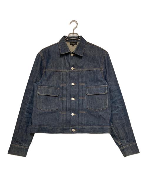 A.P.C.（アーペーセー）A.P.C. (アーペーセー) 2nd TYPE DENIM JACKET インディゴ サイズ:Ｓの古着・服飾アイテム