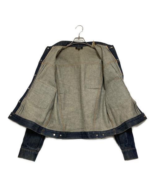 A.P.C.（アーペーセー）A.P.C. (アーペーセー) 2nd TYPE DENIM JACKET インディゴ サイズ:Ｓの古着・服飾アイテム