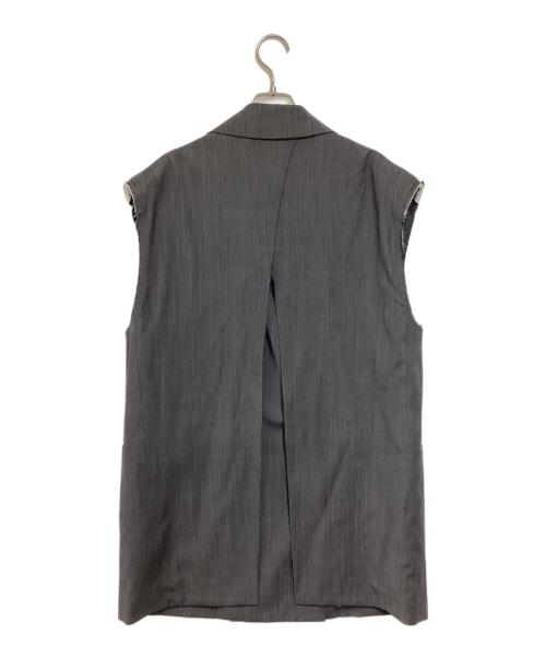 MAISON SPECIAL（メゾンスペシャル）MAISON SPECIAL (メゾンスペシャル) Back Slit Cut off Over グレー サイズ:FREEの古着・服飾アイテム