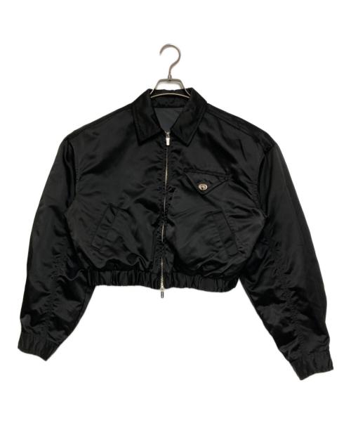 MAISON SPECIAL（メゾンスペシャル）MAISON SPECIAL (メゾンスペシャル) Metal twist button short blouson ブラック サイズ:freeの古着・服飾アイテム