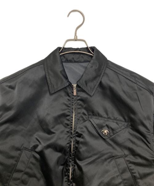 MAISON SPECIAL（メゾンスペシャル）MAISON SPECIAL (メゾンスペシャル) Metal twist button short blouson ブラック サイズ:freeの古着・服飾アイテム