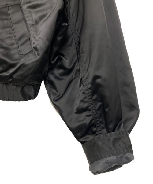 MAISON SPECIAL（メゾンスペシャル）MAISON SPECIAL (メゾンスペシャル) Metal twist button short blouson ブラック サイズ:freeの古着・服飾アイテム