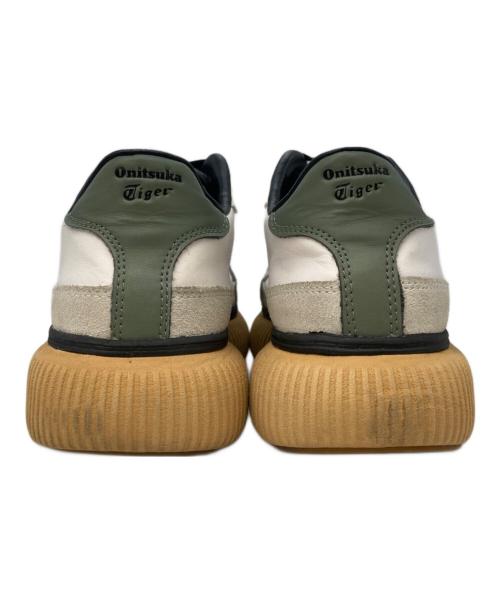 Onitsuka Tiger（オニツカタイガー）Onitsuka Tiger (オニツカタイガー) DELECITY ホワイト×ベージュ サイズ:US6の古着・服飾アイテム