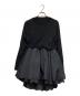 rosy monster（ロージーモンスター）の古着「ダブルスカラップドッキングチュニック」｜ブラック