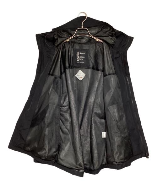 PHENIX（フェニックス）PHENIX (フェニックス) FREAK'S STORE (フリークストア) 別注 GORE-TEX WINDSTOPPER PARKA ブラック サイズ:Lの古着・服飾アイテム