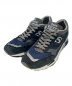 NEW BALANCEニューバランス）の古着「ローカットスニーカー」｜ネイビー×グレー