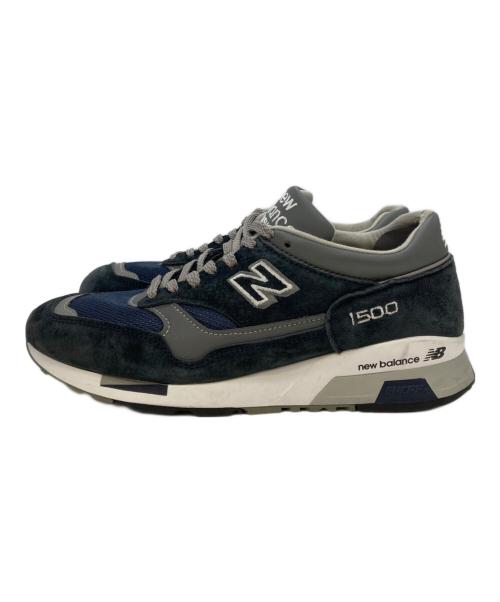 NEW BALANCE（ニューバランス）NEW BALANCE (ニューバランス) ローカットスニーカー ネイビー×グレー サイズ:25cmの古着・服飾アイテム