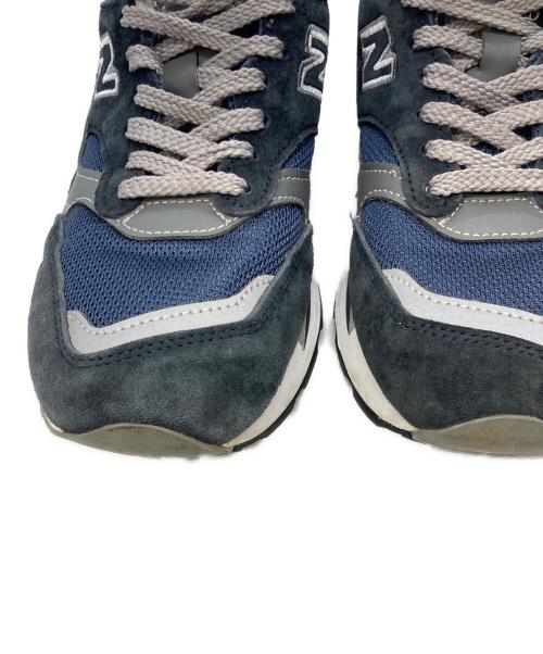 NEW BALANCE（ニューバランス）NEW BALANCE (ニューバランス) ローカットスニーカー ネイビー×グレー サイズ:25cmの古着・服飾アイテム