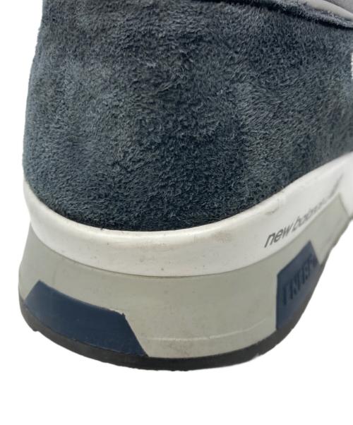 NEW BALANCE（ニューバランス）NEW BALANCE (ニューバランス) ローカットスニーカー ネイビー×グレー サイズ:25cmの古着・服飾アイテム