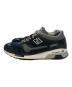 NEW BALANCE (ニューバランス) ローカットスニーカー ネイビー×グレー サイズ:25cm：6000円