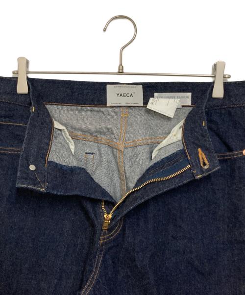 YAECA（ヤエカ）YAECA (ヤエカ) ワイドストレートデニムパンツ インディゴ サイズ:34の古着・服飾アイテム