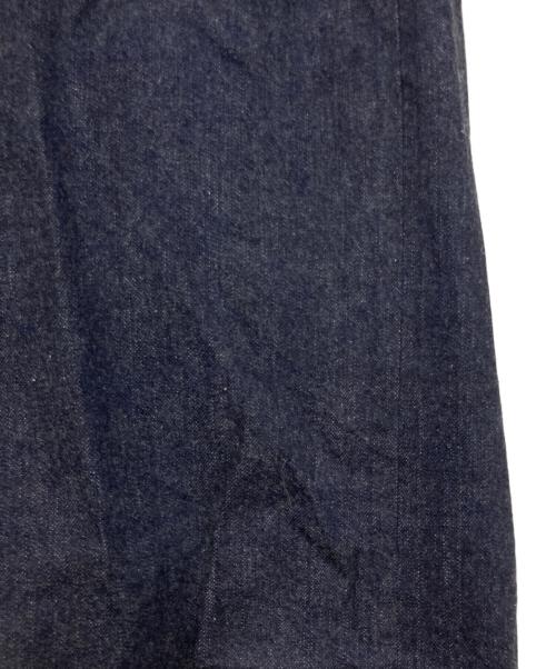 YAECA（ヤエカ）YAECA (ヤエカ) ワイドストレートデニムパンツ インディゴ サイズ:34の古着・服飾アイテム