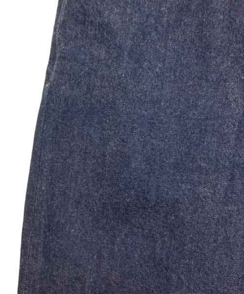 YAECA（ヤエカ）YAECA (ヤエカ) ワイドストレートデニムパンツ インディゴ サイズ:34の古着・服飾アイテム