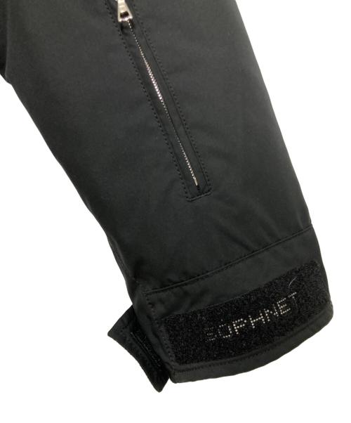 SOPHNET.（ソフネット）SOPHNET. (ソフネット) MOUNTAIN DOWN PARKA ブラック×カーキ サイズ:Sの古着・服飾アイテム