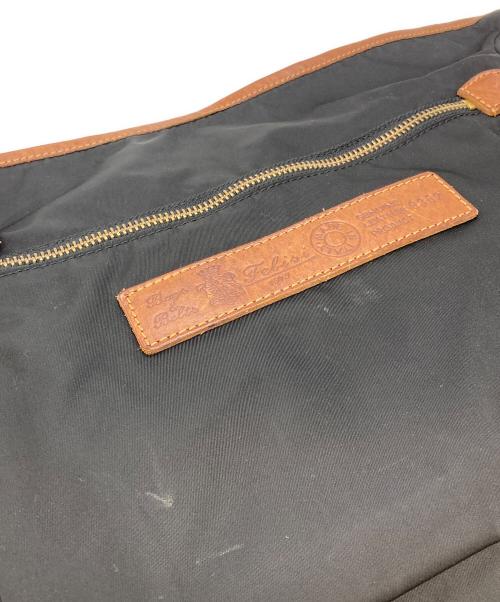 Felisi（フェリージ）Felisi (フェリージ) ショルダーバッグ ブラック×ブラウンの古着・服飾アイテム