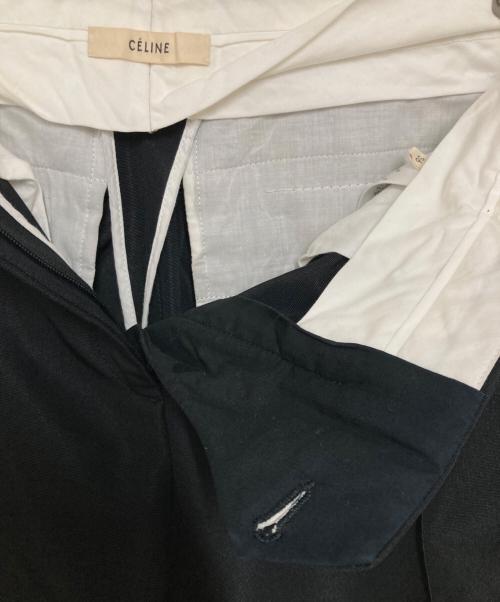 CELINE（セリーヌ）CELINE (セリーヌ) テーパードパンツ ブラック サイズ:36の古着・服飾アイテム