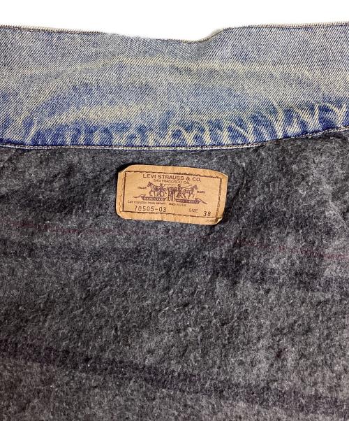 LEVI'S（リーバイス）LEVI'S (リーバイス) 90’Sブランケットデニムジャケット インディゴ サイズ:38の古着・服飾アイテム