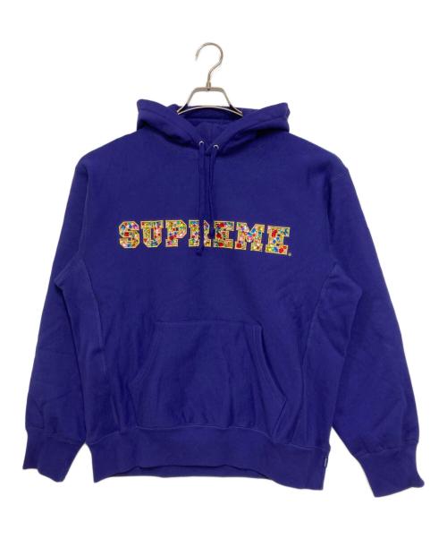 SUPREME（シュプリーム）SUPREME (シュプリーム) Jewels Hooded Sweatshirt ネイビー サイズ:Ｍの古着・服飾アイテム
