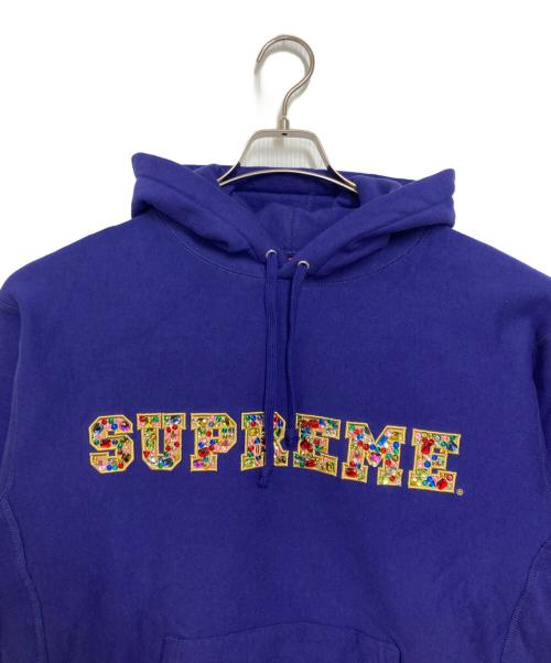 SUPREME（シュプリーム）SUPREME (シュプリーム) Jewels Hooded Sweatshirt ネイビー サイズ:Ｍの古着・服飾アイテム