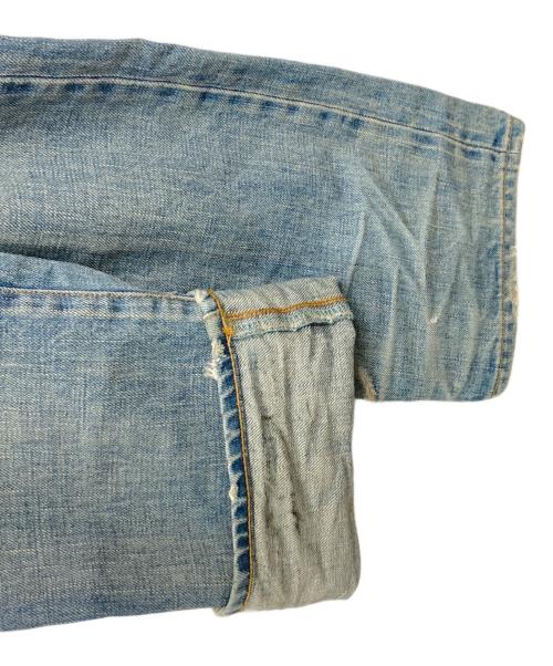 M-2009（エム2009）M-2009 (エム2009) リペア加工デニムパンツ インディゴ サイズ:Sの古着・服飾アイテム