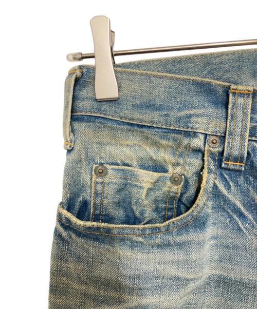 M-2009（エム2009）M-2009 (エム2009) リペア加工デニムパンツ インディゴ サイズ:Sの古着・服飾アイテム