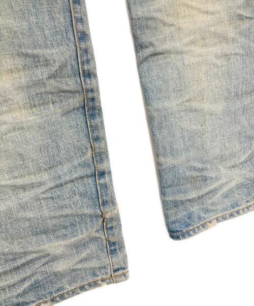 M-2009（エム2009）M-2009 (エム2009) リペア加工デニムパンツ インディゴ サイズ:Sの古着・服飾アイテム