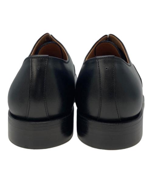 SCOTCH GRAIN（スコッチグレイン）SCOTCH GRAIN (スコッチグレイン) ストレートチップシューズ ブラック サイズ:24cmの古着・服飾アイテム